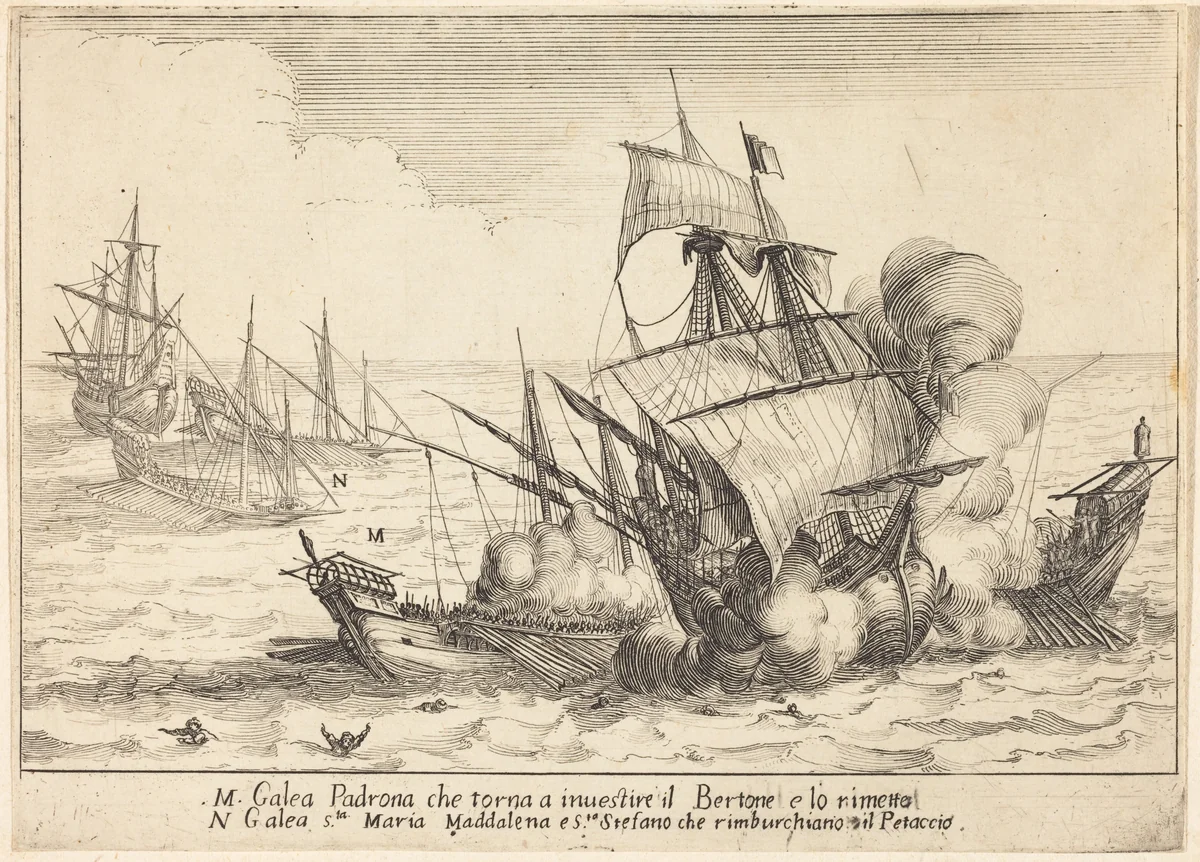 The Prize by Jacques Callot, print, 1617