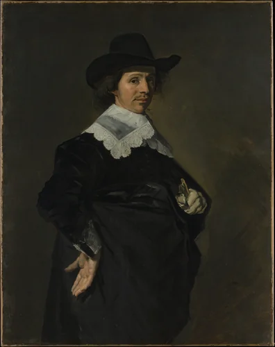 Paulus Verschuur (1606–1667) by Frans Hals, painting, 1643