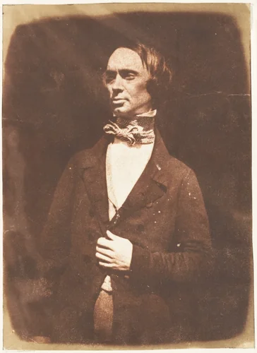 H.B. Johnston, R.S.A. by Hill and Adamson, photograph, 1843-1847