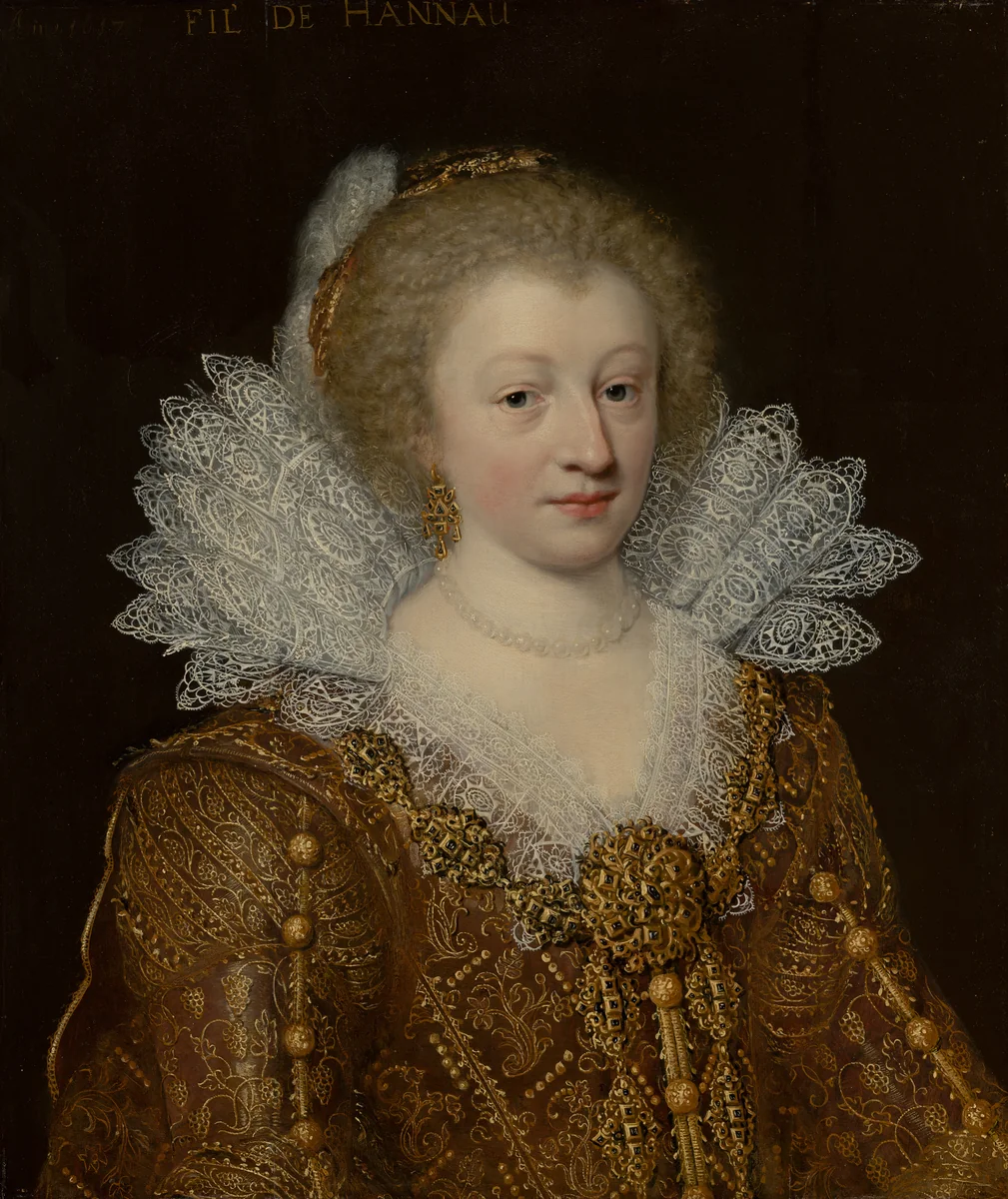 Portrait of Catharina Belgica (1578-1648) by Jan Anthonisz. van Ravesteyn, painting, 1617