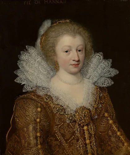 Portrait of Catharina Belgica (1578-1648) by Jan Anthonisz. van Ravesteyn, painting, 1617