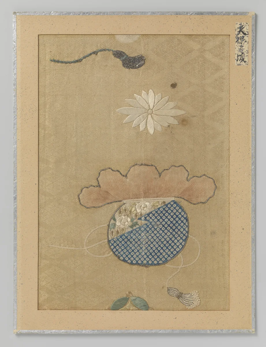 Textielfragment by anonymous, textile, 1830-1844