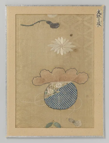 Textielfragment by anonymous, textile, 1830-1844