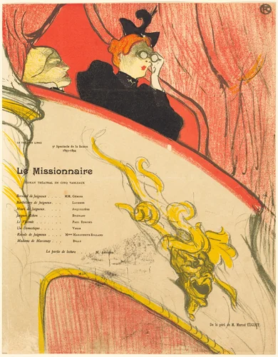 Le Missionnaire by Henri de Toulouse-Lautrec, print, 1894
