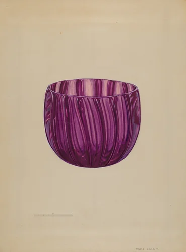 Finger Bowl by John Dana, index of american design, 1936