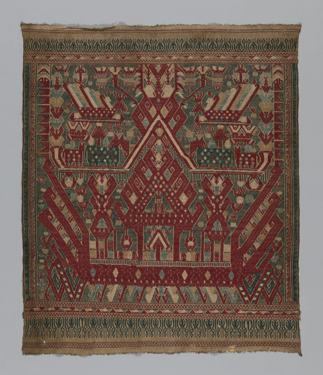 Tampan (Ceremonial Cloth) by There is no artist name in the input text., textile, 1801-1900