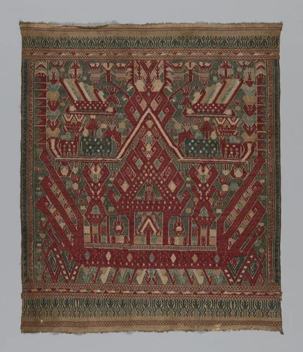 Tampan (Ceremonial Cloth) by There is no artist name in the input text., textile, 1801-1900