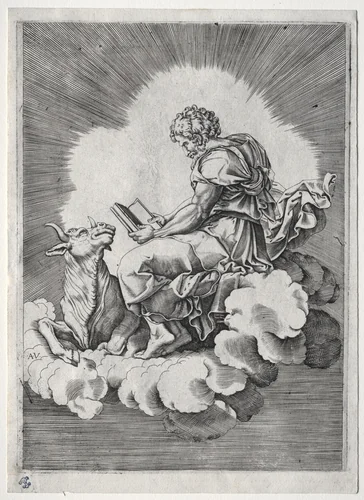 The Four Evangelists by Unknown, print, 1513-1523