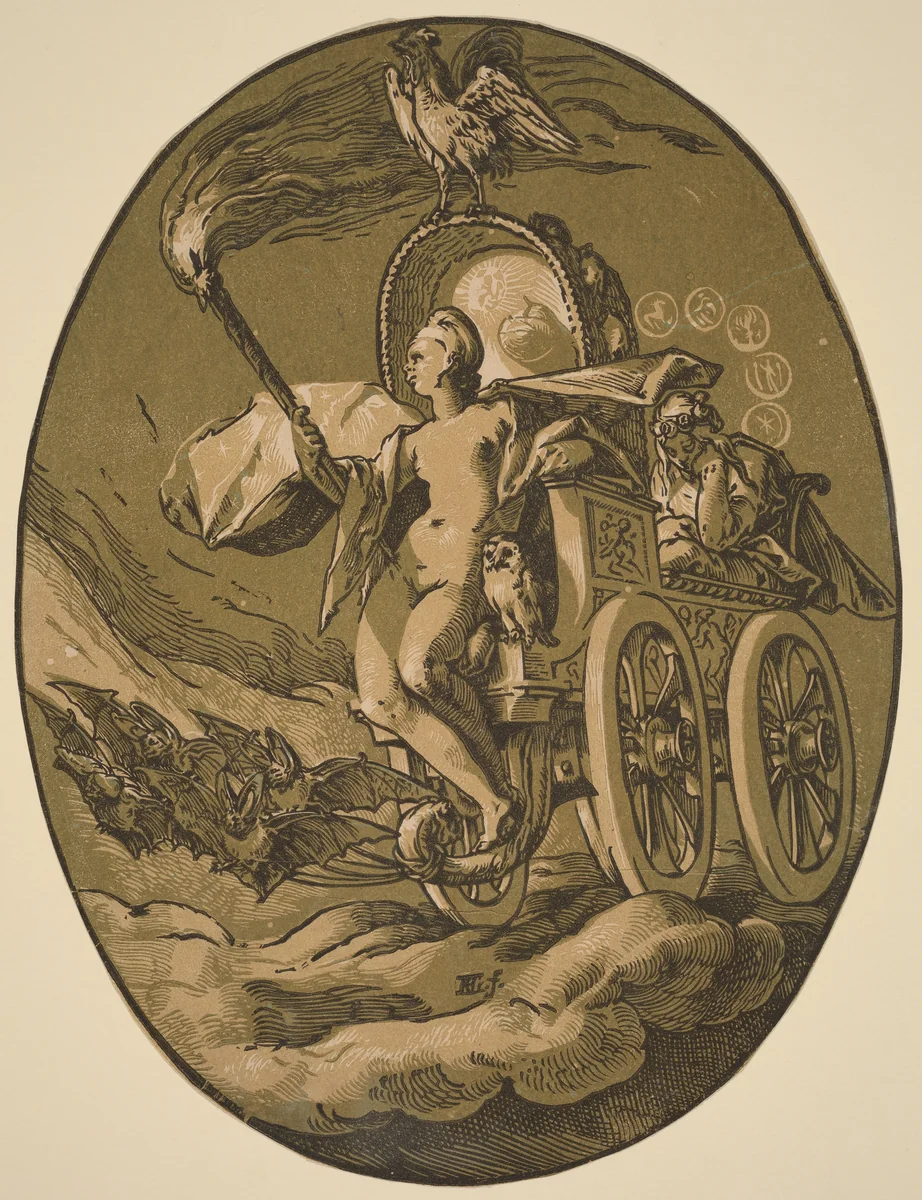 Nox by Hendrick Goltzius, print, 1588-1590