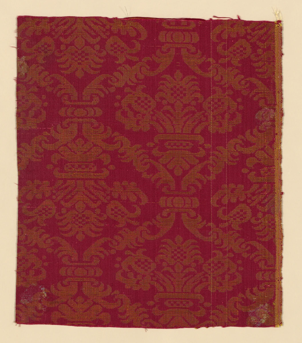 Fragment by Italy, textile, 1575-1600