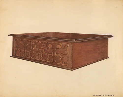 Box by Isidore Sovensky, index of american design, 1936