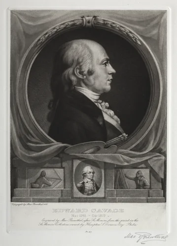 Edward Savage by Max Rosenthal, print, 1899