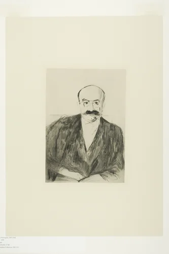 Dr. Max Asch by Edvard Munch, print, 1895