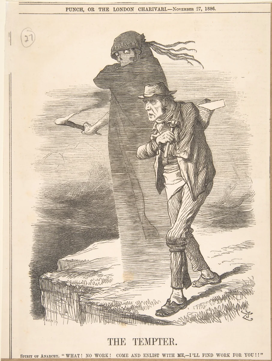 The Tempter by John Tenniel, print, 1886