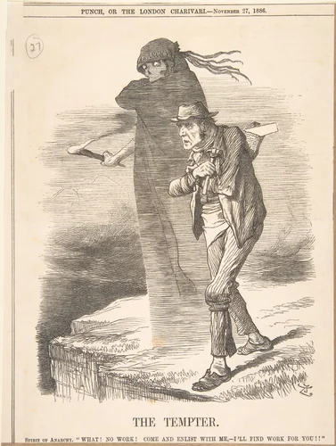 The Tempter by John Tenniel, print, 1886