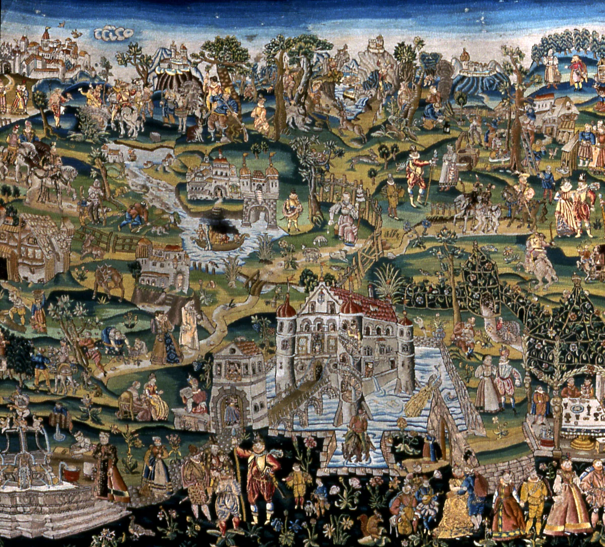 A Day in the LIfe of a French Nobleman by France, textile, 1601-1700