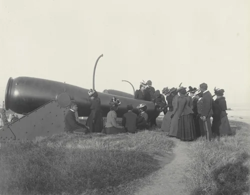 History. A class at Fort Monroe by Frances Benjamin Johnston, photograph, 1899