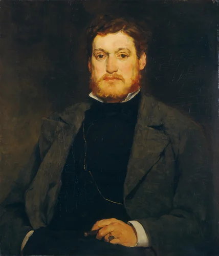 William Gedney Bunce by Frank Duveneck, painting, 1877-1878