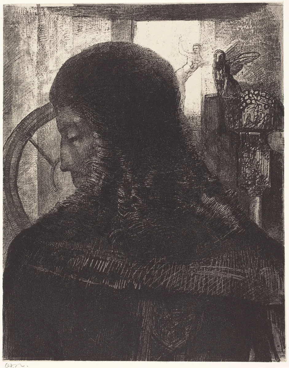Vieux Chevalier (Old Knight) by Ambroise Vollard; Odilon Redon, print, 1896