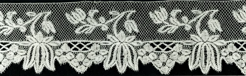 Four Borders by Belgium, textile, 1865-1885