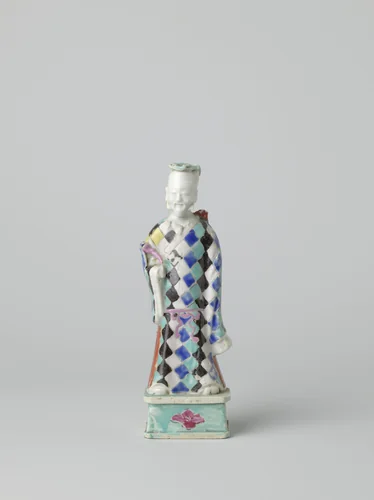 Figure of a standing man, one of the taoïst Immortals by anonymous, other, 1750-1774