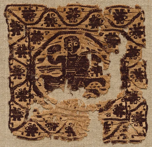 Segmentum from a Tunic by Unknown, textile, 500-599