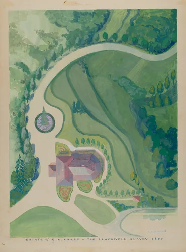 Peter K. Knapp Estate by George Stonehill, index of american design, 1936