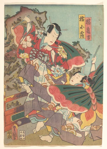Print by Utagawa Kunisada (歌川国貞), print, 1800-1865