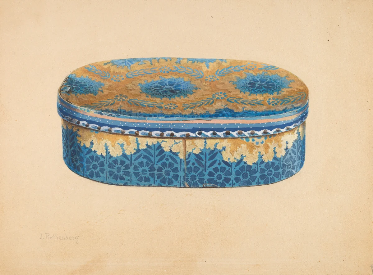 Bandbox by Joseph Rothenberg, index of american design, 1939