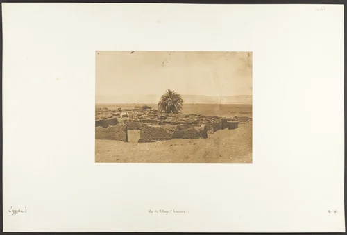 Vue du Village d'Herment by Maxime Du Camp, photograph, 1849-1850