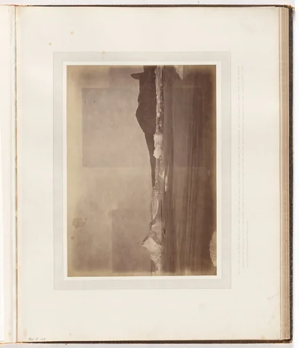 "View of the Devil's Thumb, taken about two miles from the base of the mountain" by George P. Critcherson, John L. Dunmore, William Bradford, photograph, 1869