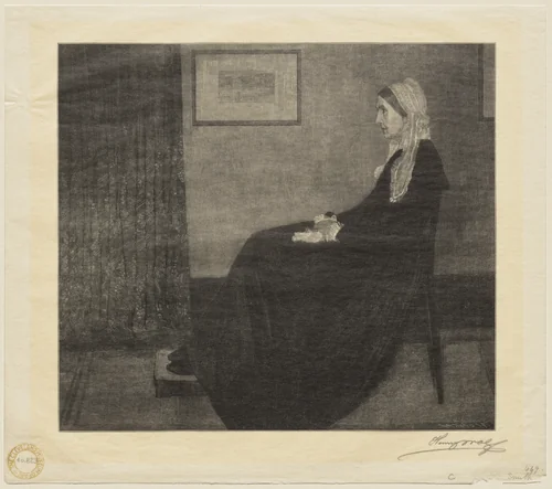 My Mother by Henry Wolf, print, 1905