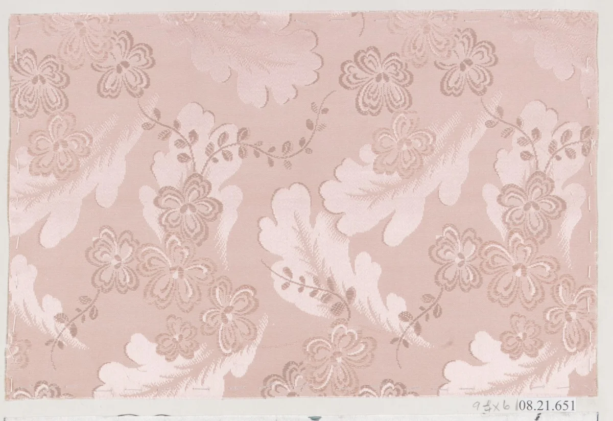 Textile sample by Unknown Designer, textile, 1900