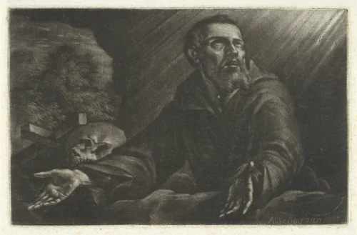 H. Franciscus by Aert Schouman, print, 1747