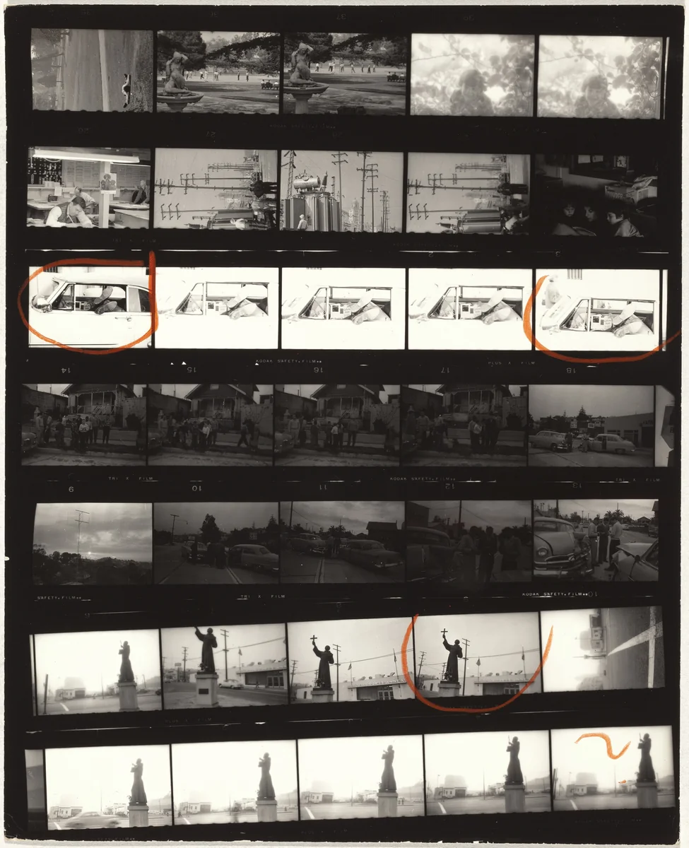 Guggenheim 531/Americans 48--Los Angeles by Robert Frank, photograph, 1956