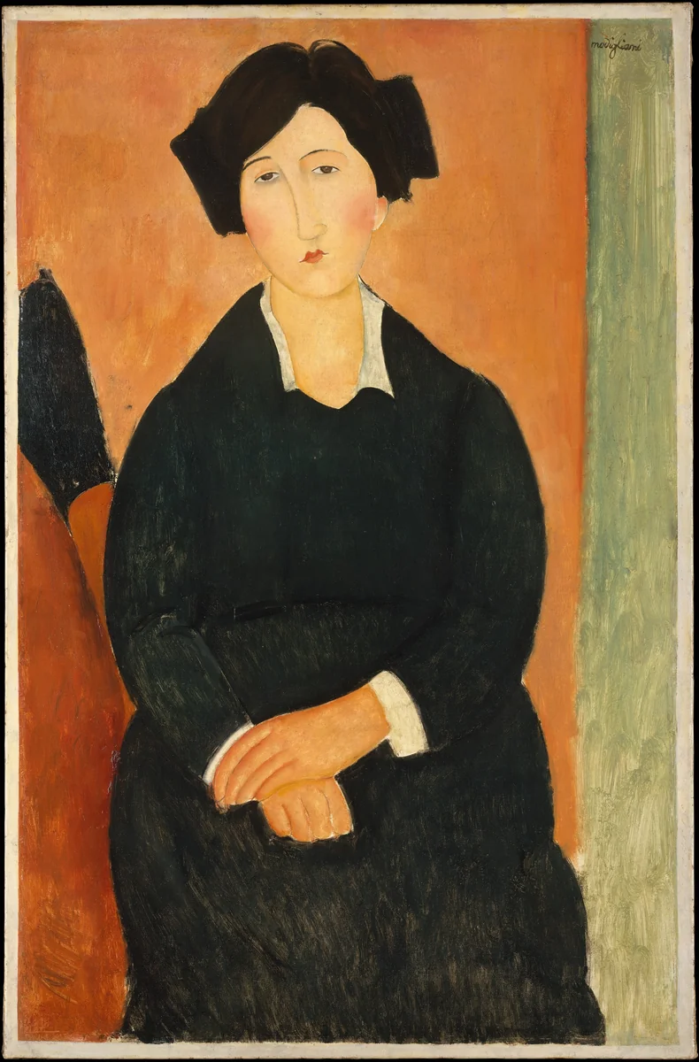 The Italian Woman by Amedeo Modigliani, painting, 1913-1923