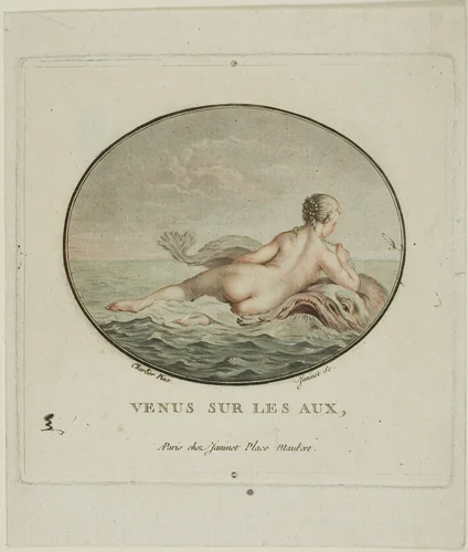 Venus Sur Les Aux by Jean François Janinet, print, 1772-1814