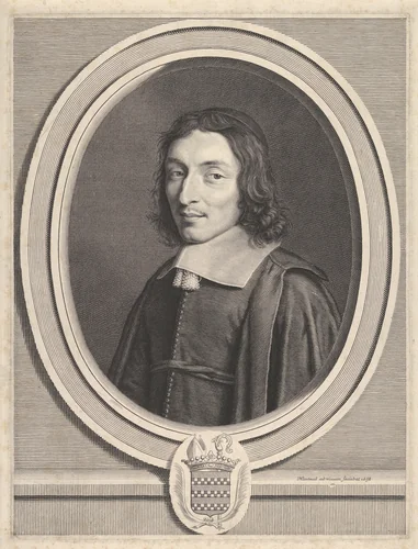 Le Cardinal de Coislin (Pierre-Arnaud du Cambout de Coislin) by Robert Nanteuil, print, 1658