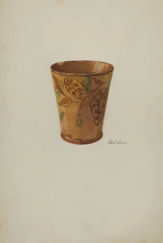 Pa. German Cup by Albert Levone, index of american design, 1937