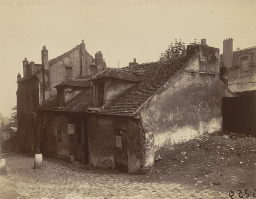 Montmartre, 18 rue Mont-Cenis by Eugène Atget, photograph, 1921