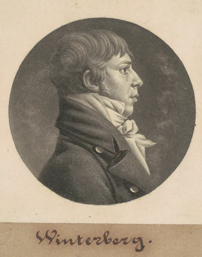 John Winterberry by Charles B. J. Févret de Saint-Mémin, print, 1805