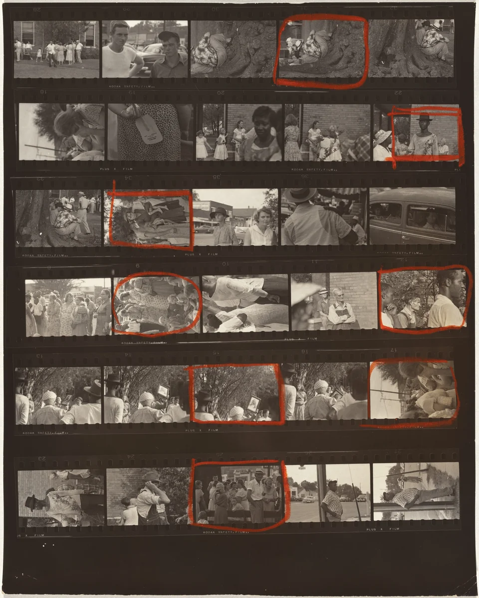 Guggenheim 18/Americans 75--Elizabethville, North Carolina by Robert Frank, photograph, 1955