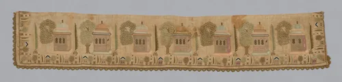 Fragment (from a Cover) by Turkey, textile, 1701-1800