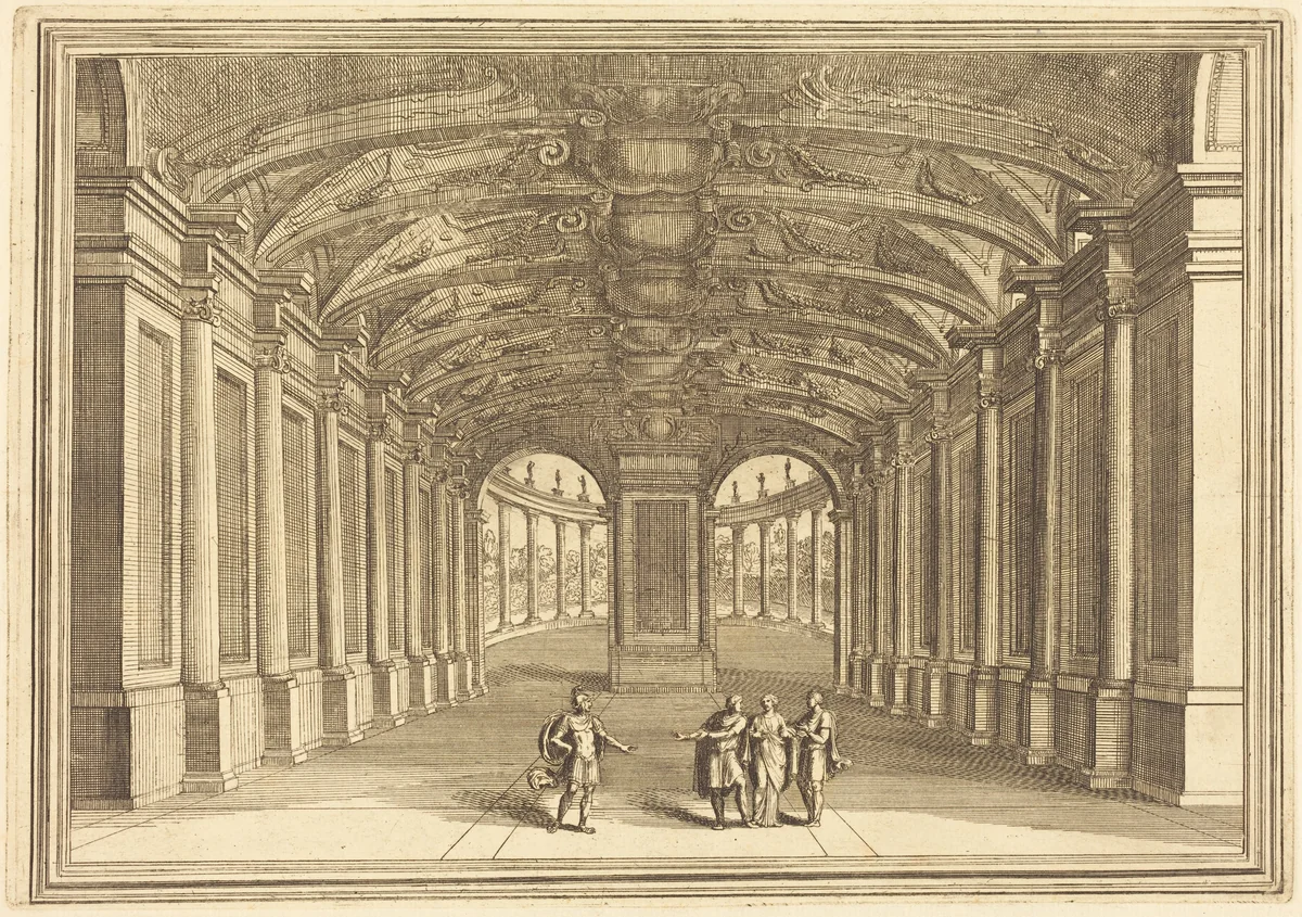 Il Greco in Troia: Plate 10 by Arnold von Westerhout, print, 1651-1725