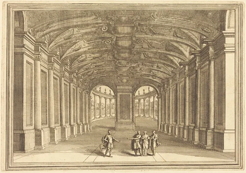 Il Greco in Troia: Plate 10 by Arnold von Westerhout, print, 1651-1725