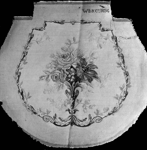 Chair Cover by Jean Foussadier, textile, 1894