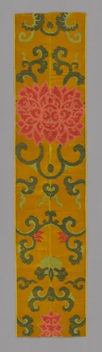 Panel by China, textile, 1801-1900