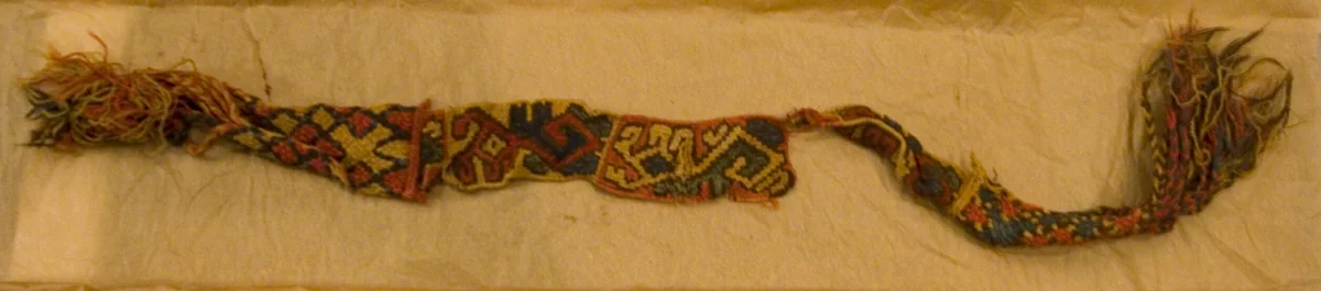Band by Nazca-Wari, textile, 700-900