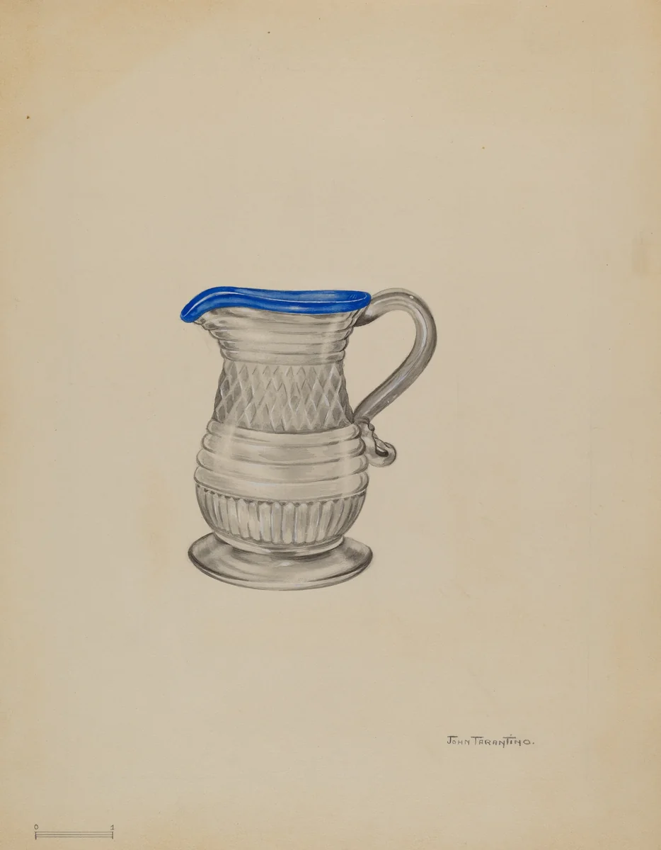 Creamer by John Tarantino, index of american design, 1936