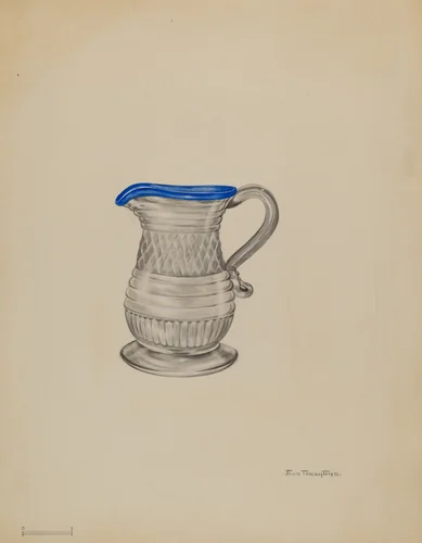 Creamer by John Tarantino, index of american design, 1936